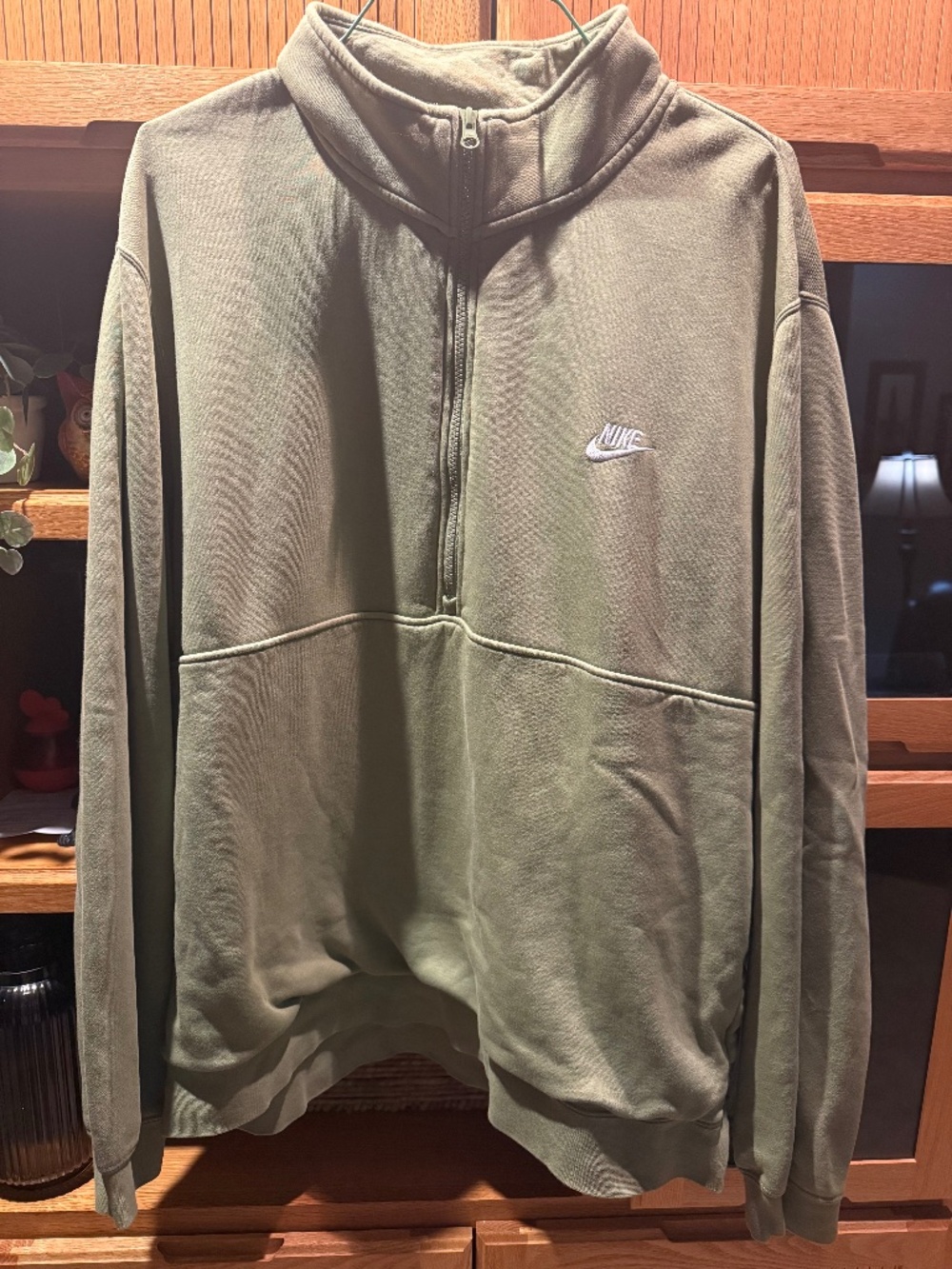 Men's Nike Fleece Quarter Zip Pullover, 3XL